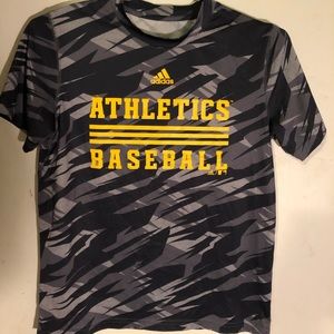 Adidas Boys Athletics Baseball Shirt (Size M)